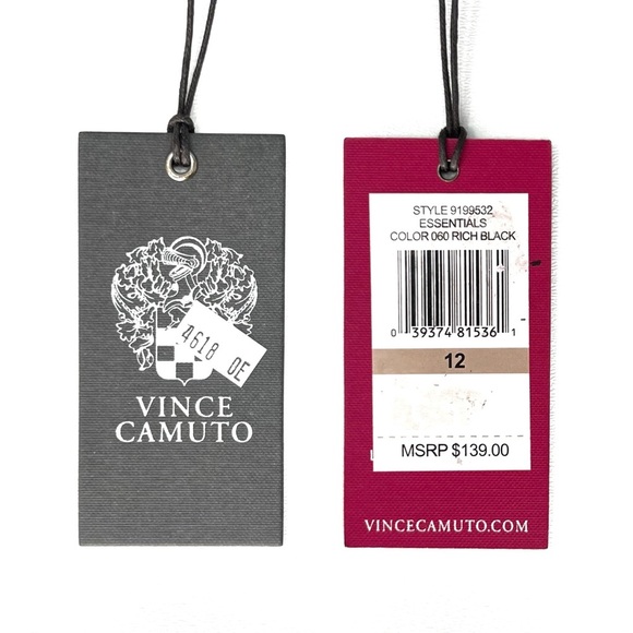 Vince Camuto Milano Twill Cape Jacket Size 12 Black Blazer Suit Coat New NWT - Picture 8 of 9